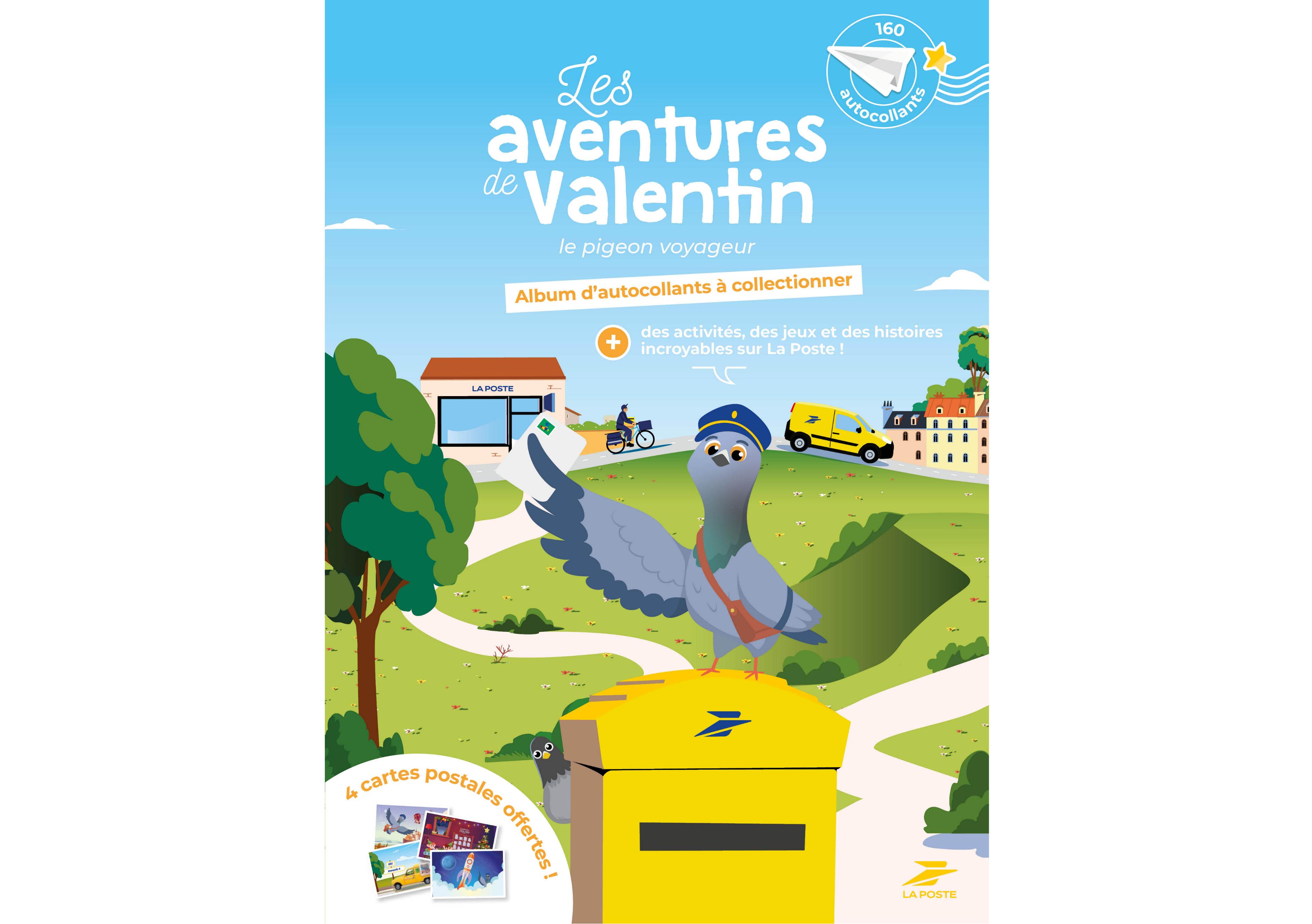 Image : couverture album Valentin.